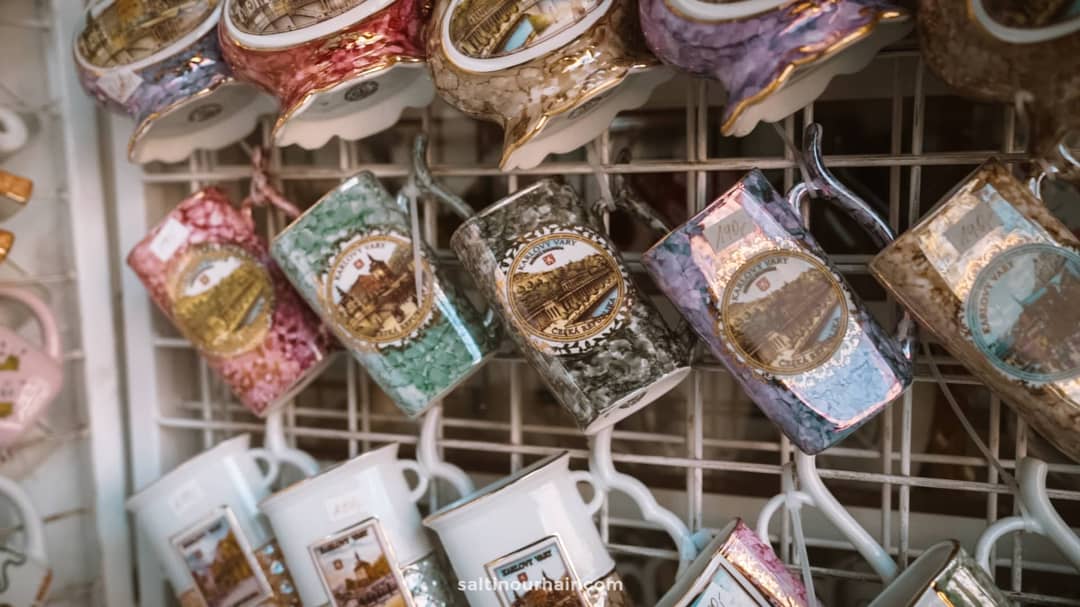 Karlovy Vary hot spring mugs