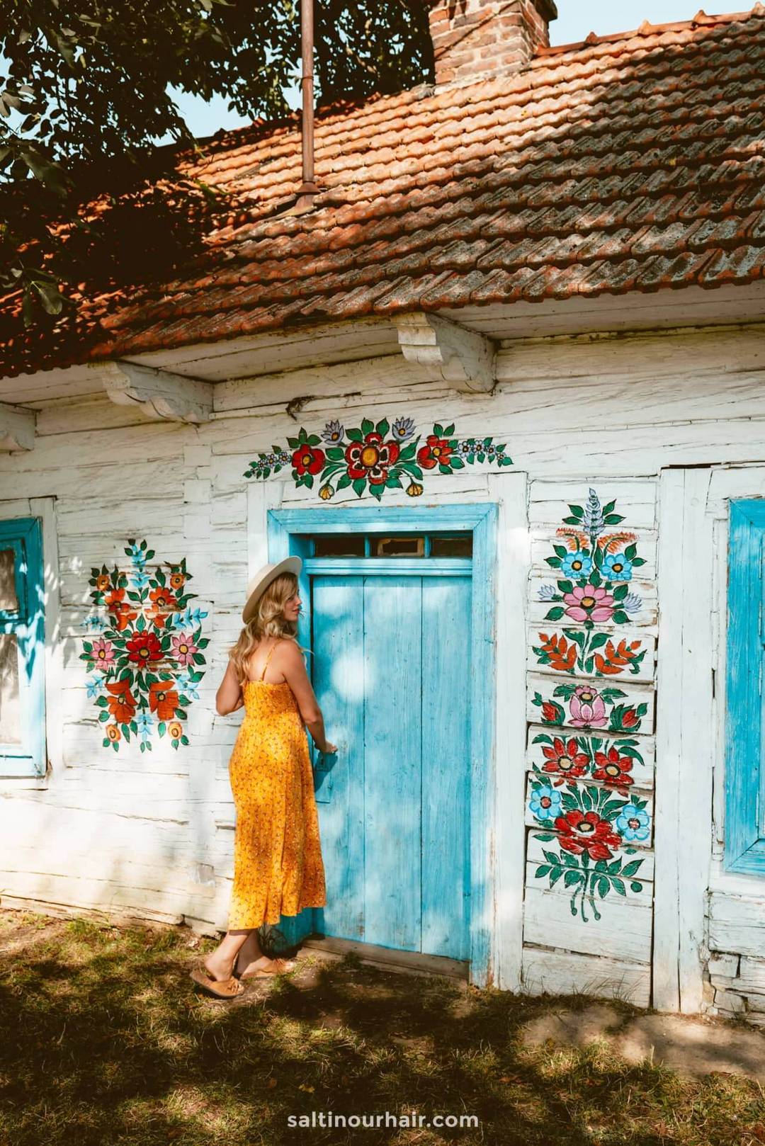 Zalipie painted village poland