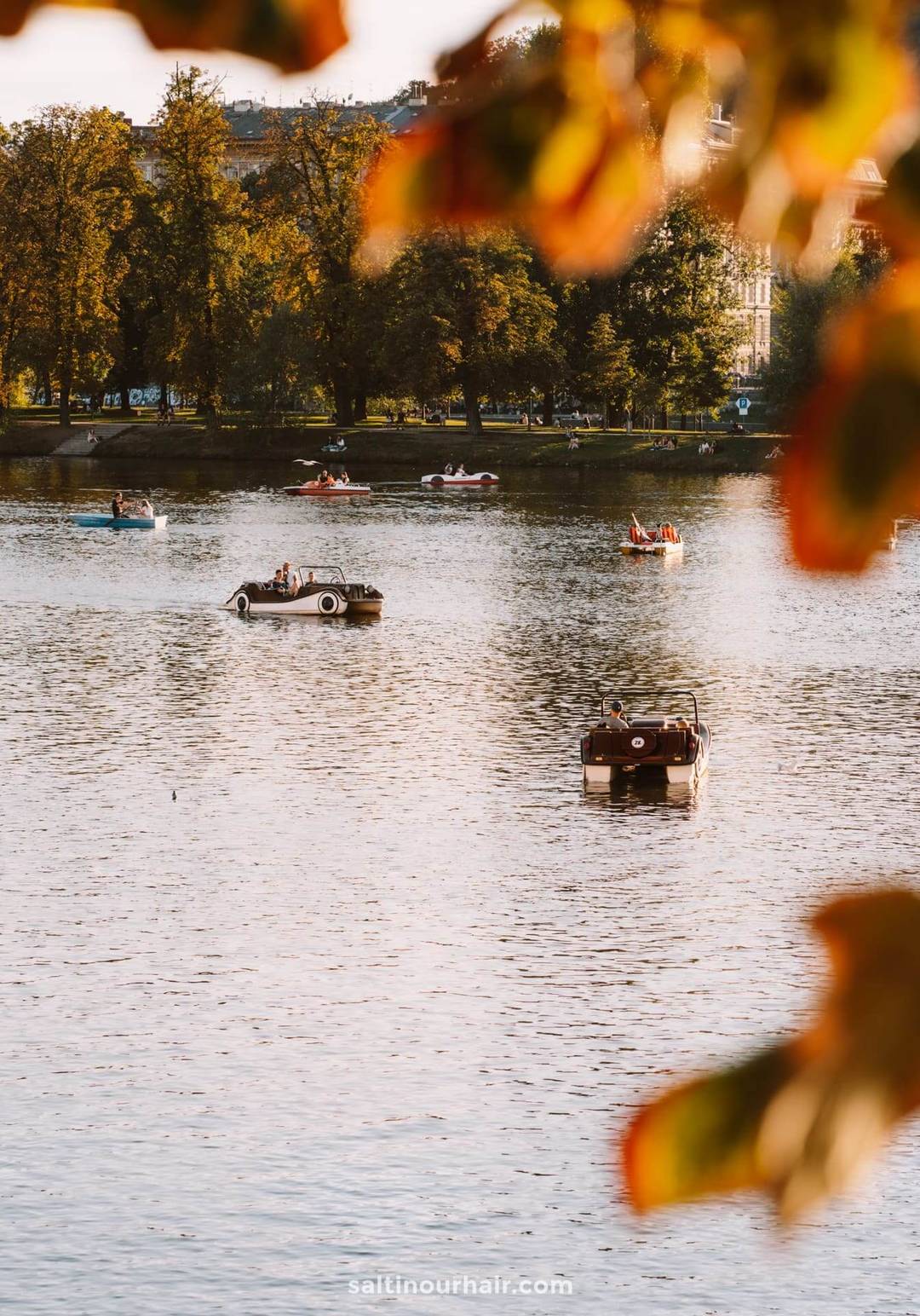 prague River Vltava boat