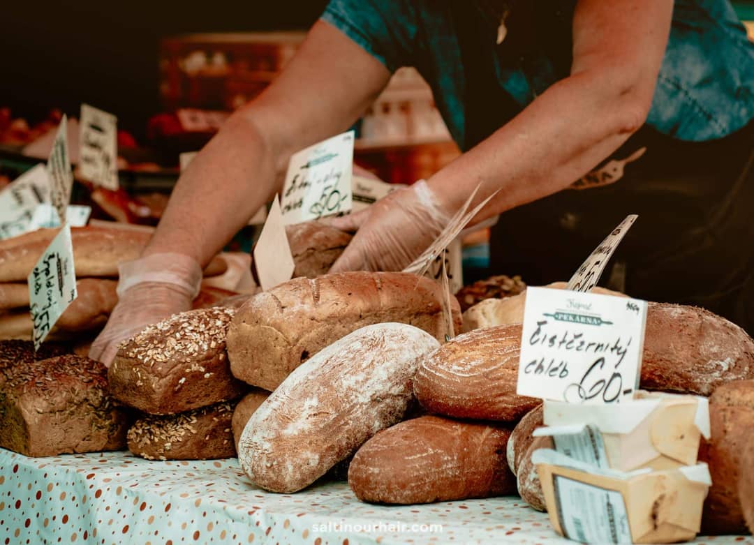prague farmers market bread