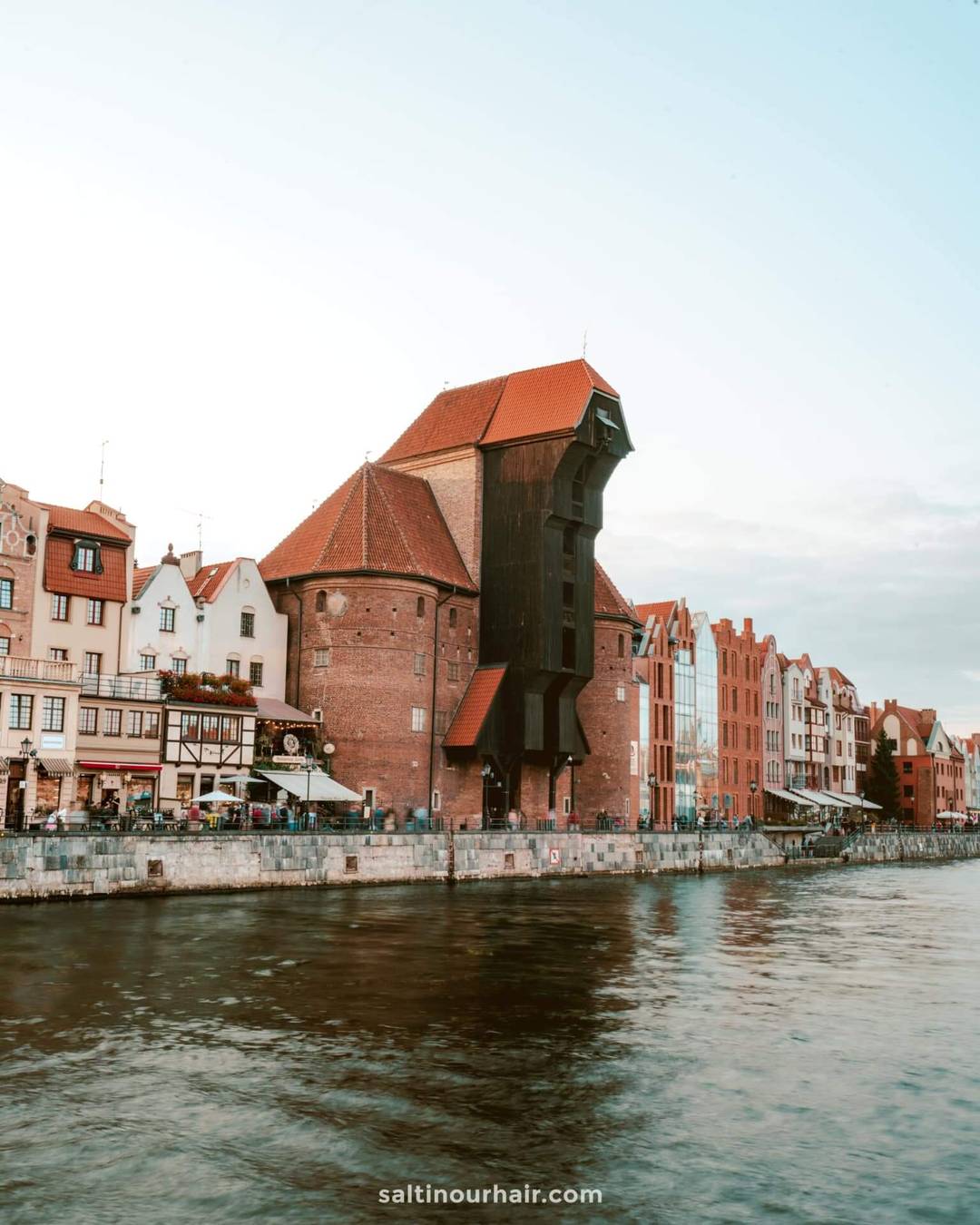Gdansk poland city trip Crane