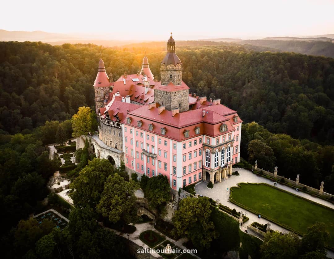 poland Ksiaz Castle