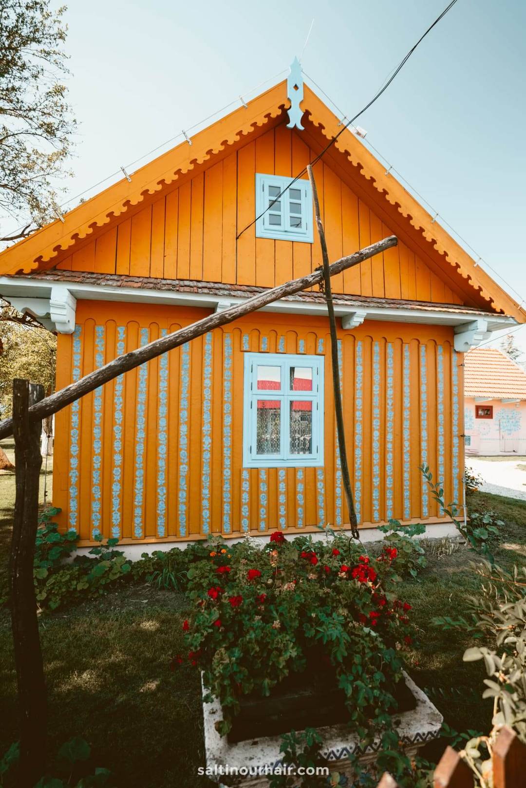poland zalipie painted village