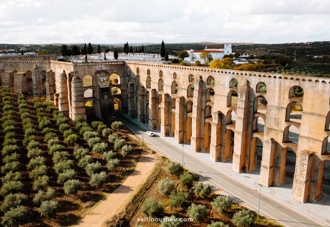 elvas Amoreira Aqueduct