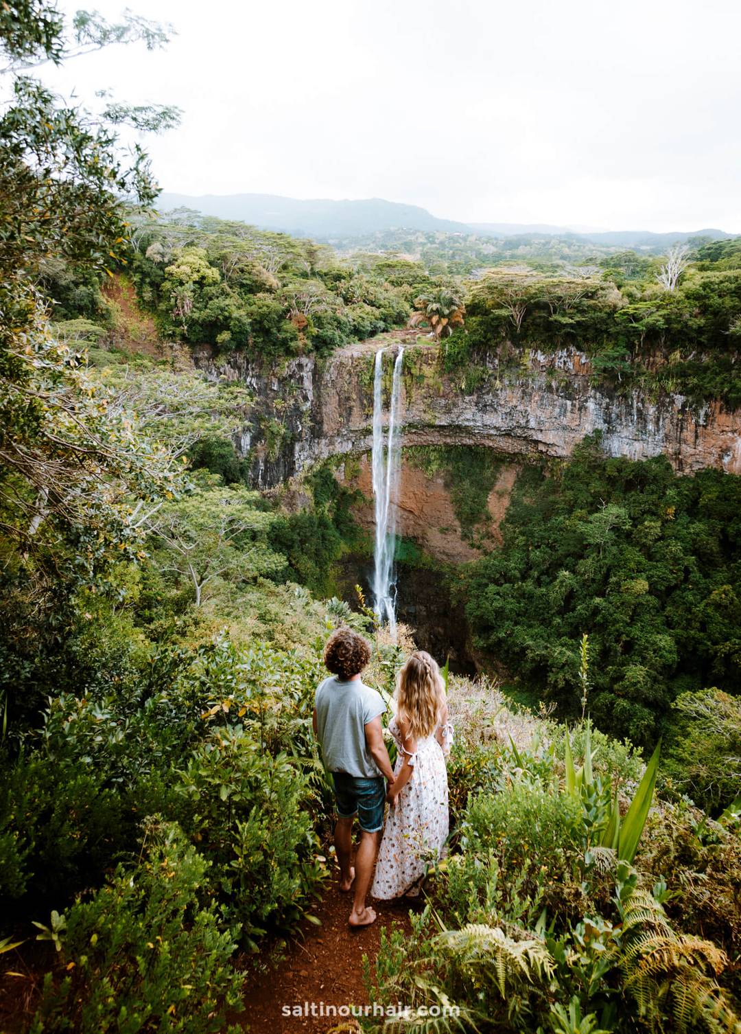best babymoon destinaitons mauritius waterfall