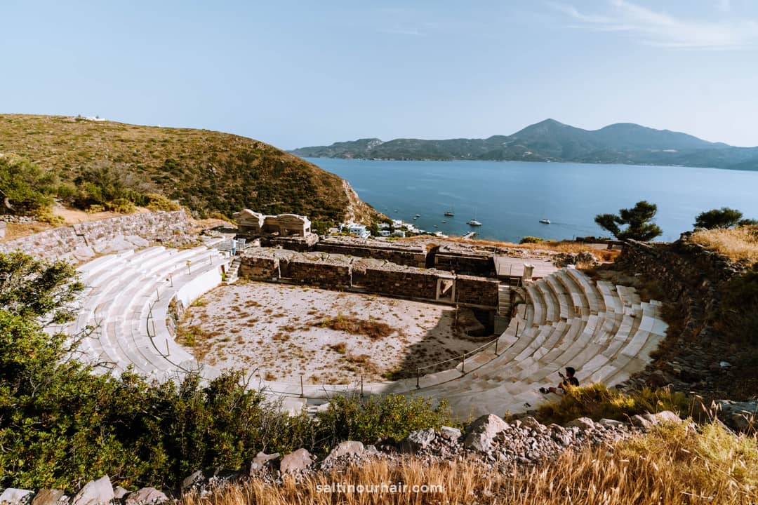 milos greece things to do theater
