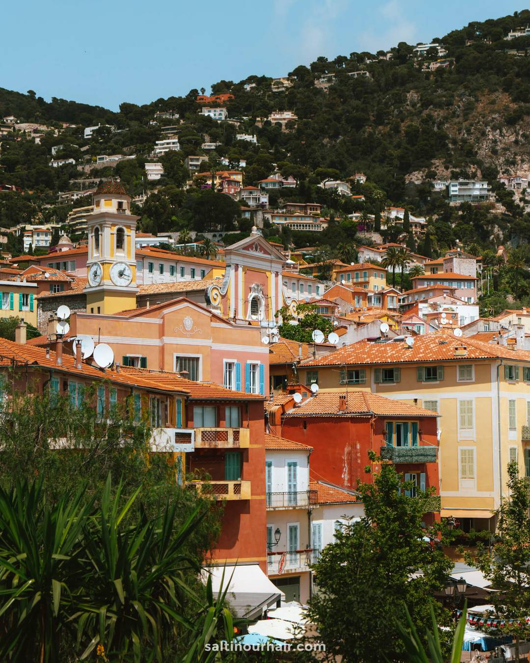 villefranche-sur-mer town french riviera
