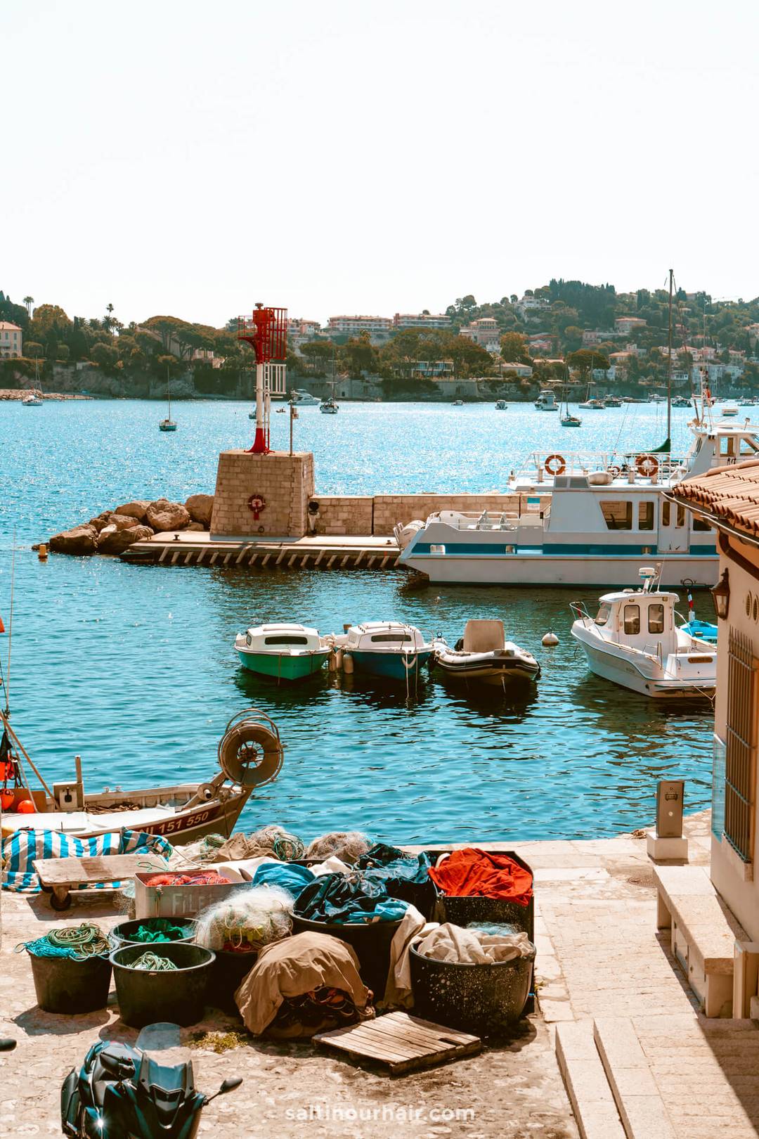 villefranche-sur-mer port french riviera