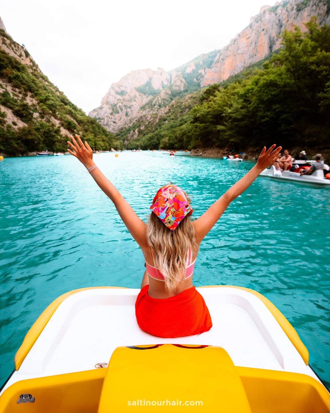 gorges du verdon france paddle boat
