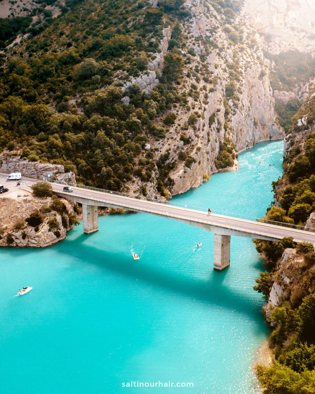 gorges du verdon bridge viewpoint