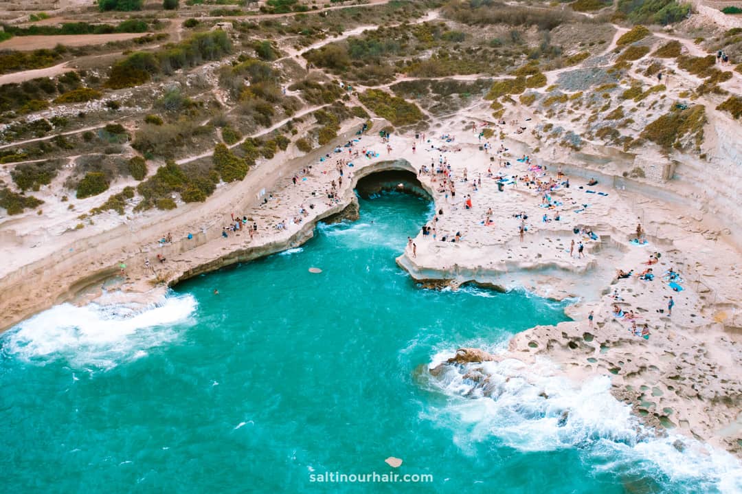 best beaches malta St. Peter