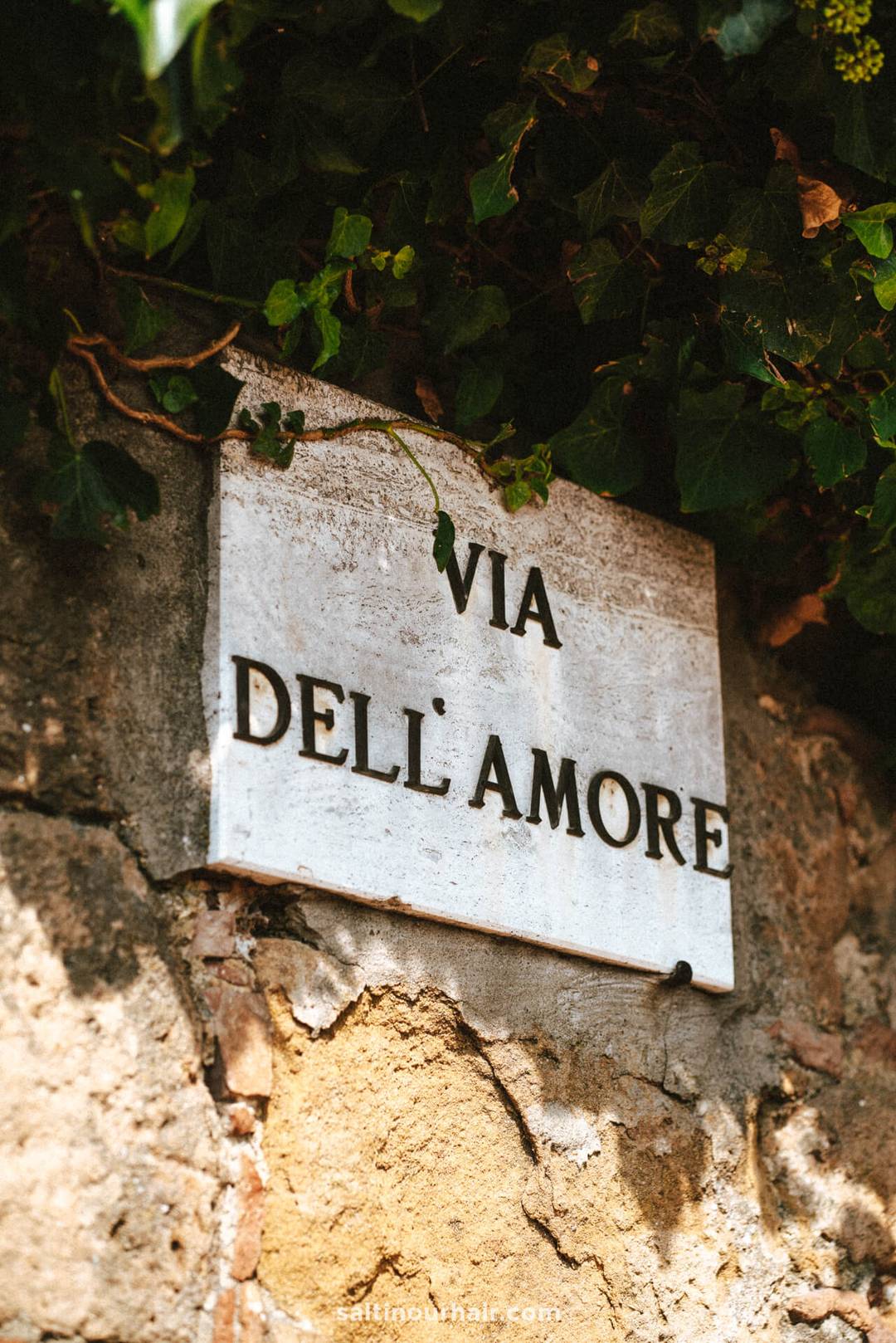 pienza italy via dell&rsquo;Amore