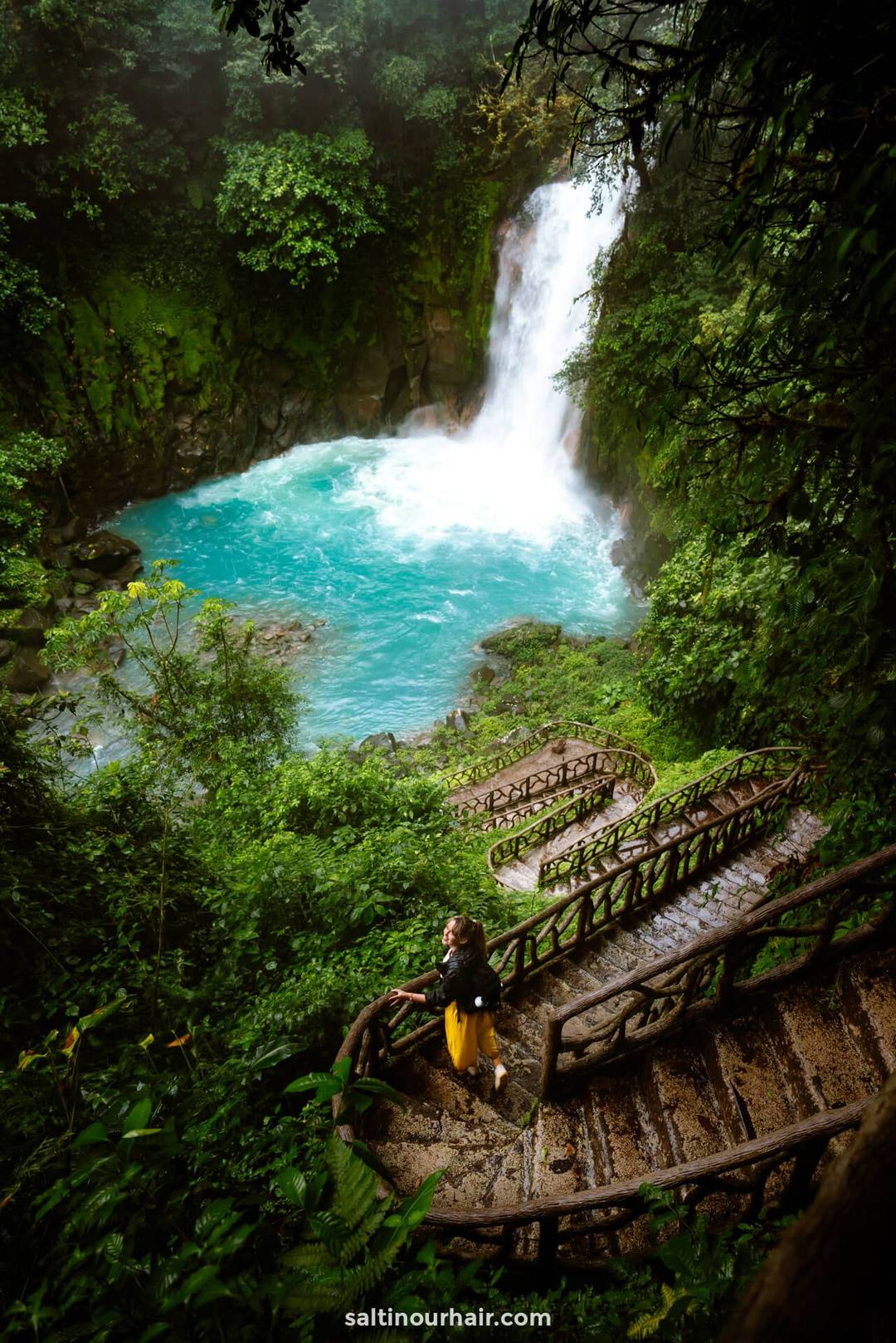 rio celeste waterval la fortuna costa rica