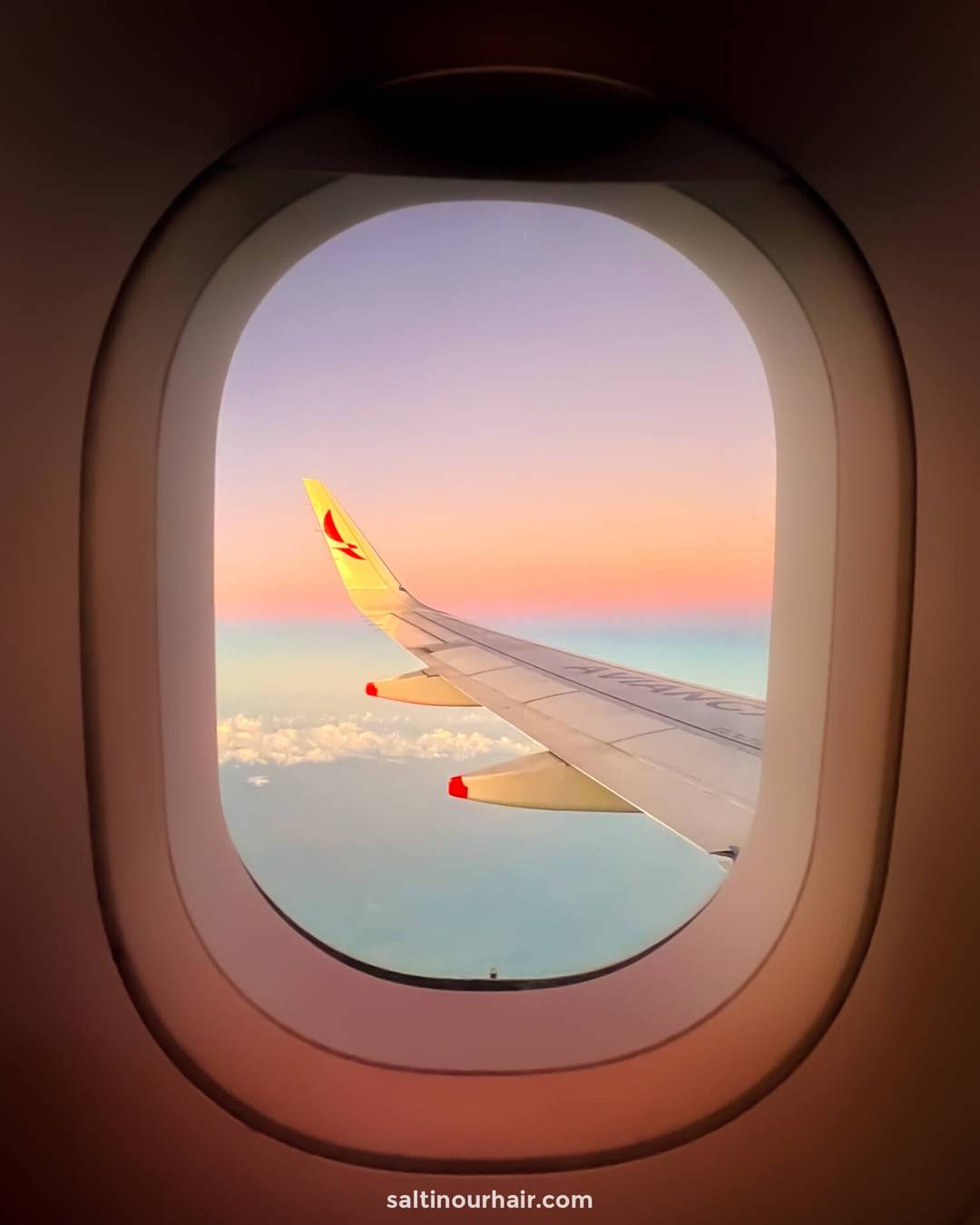 zonsondergang hemel vlucht