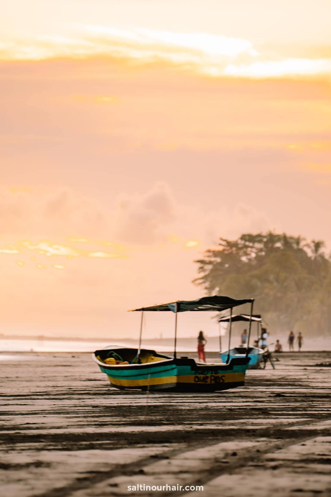 best beaches in costa rica sunset