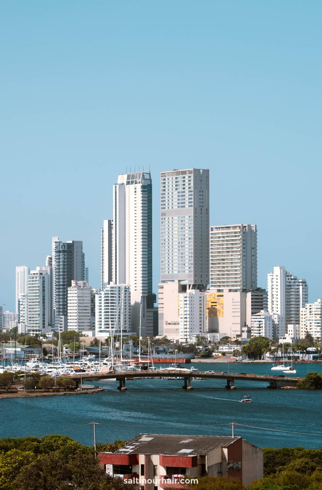 skyline cartagena colombia