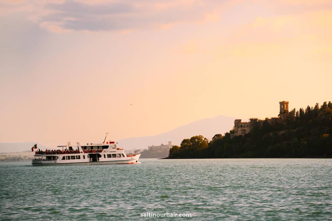 Lago Trasimeno Itali&euml; veerboot