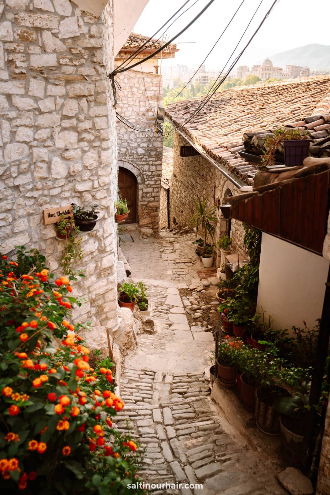 berat streets albania
