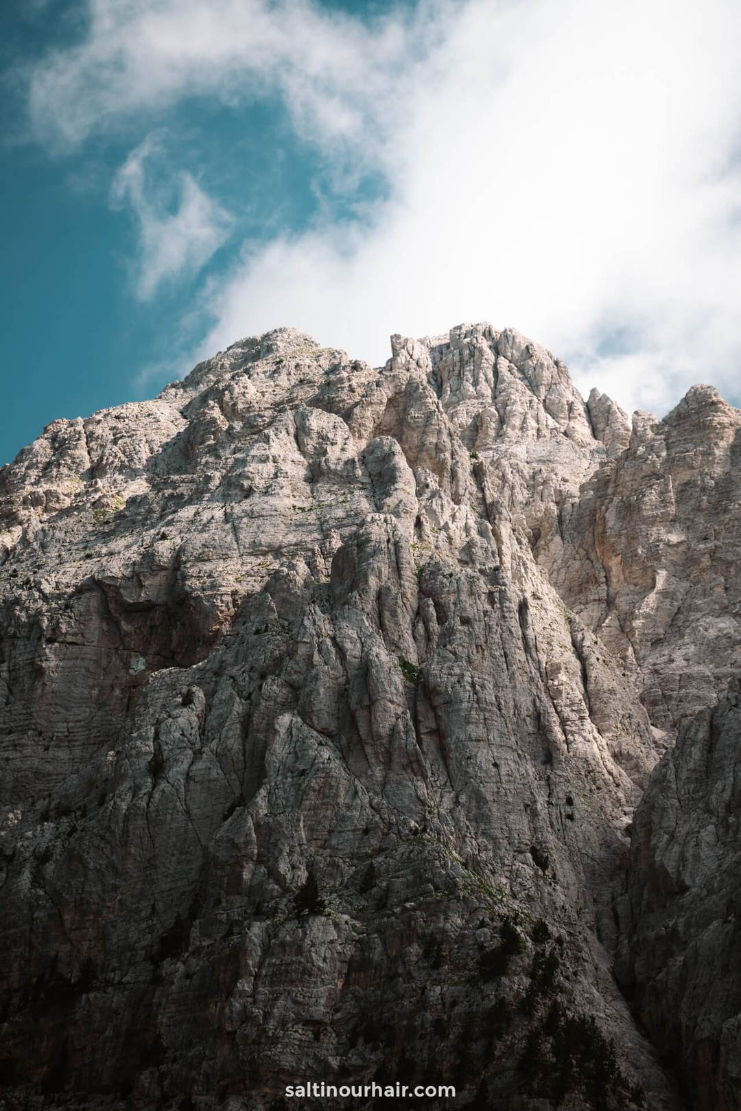 albani&euml; reisroute Theth wandeling