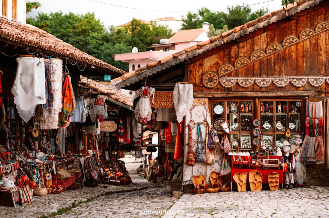 dingen om te doen kruje albani&euml; bazar