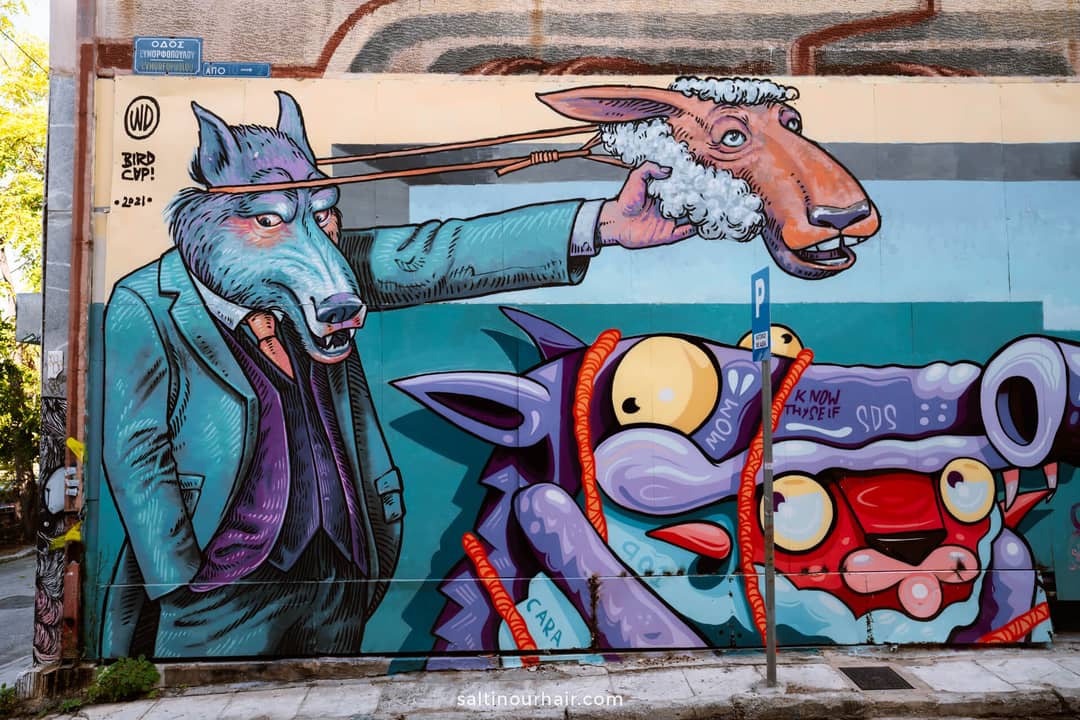 dingen om te doen athene griekenland street art tour