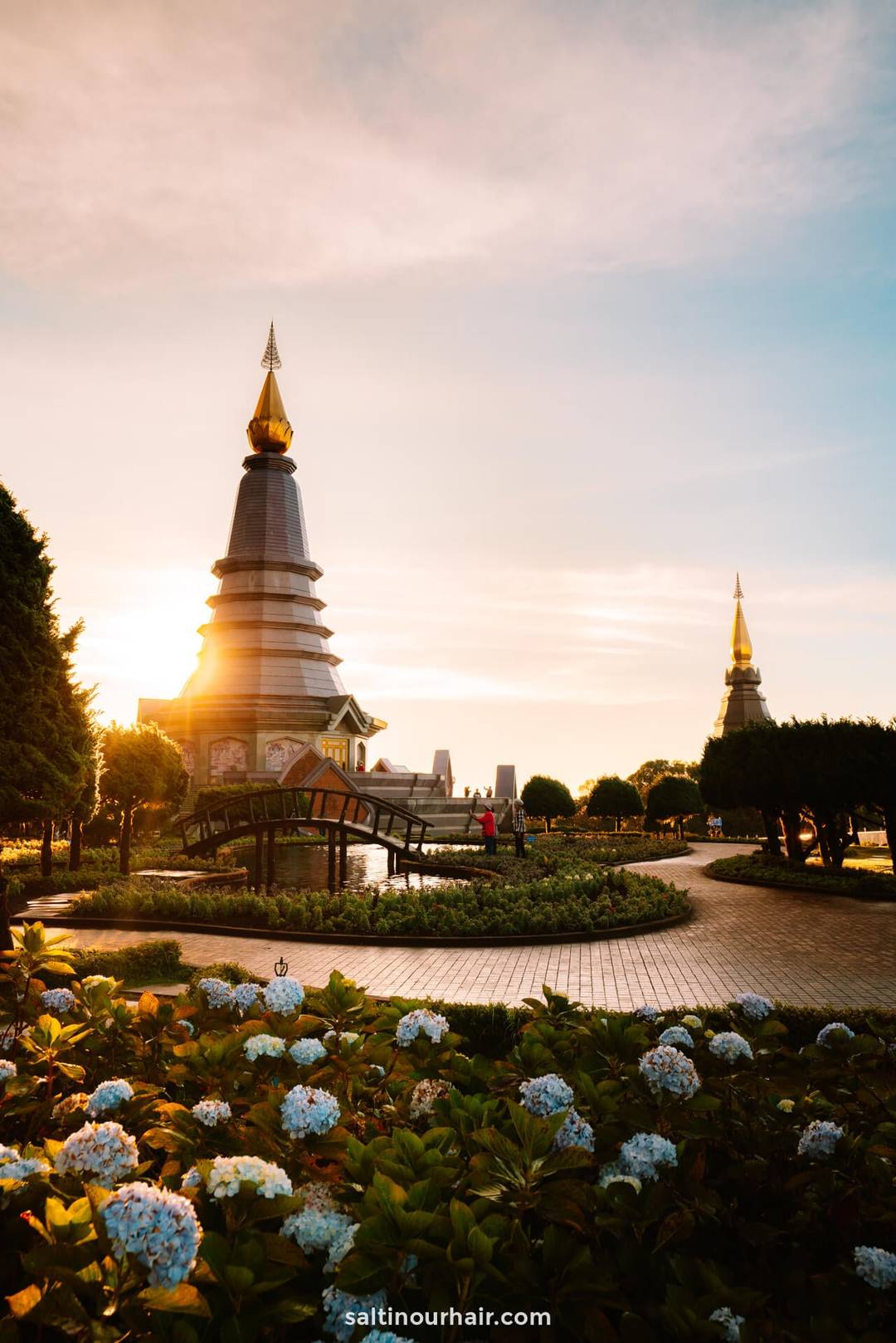 northern Thailand itinerary chiang mai doi inthanon national park pagodas