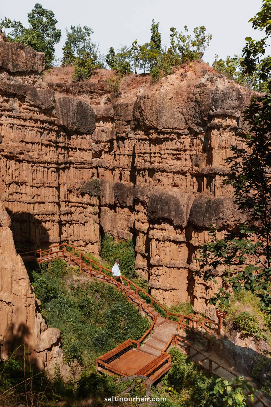 north thailand itinerary Doi Inthanon national park Pha Chor Canyon