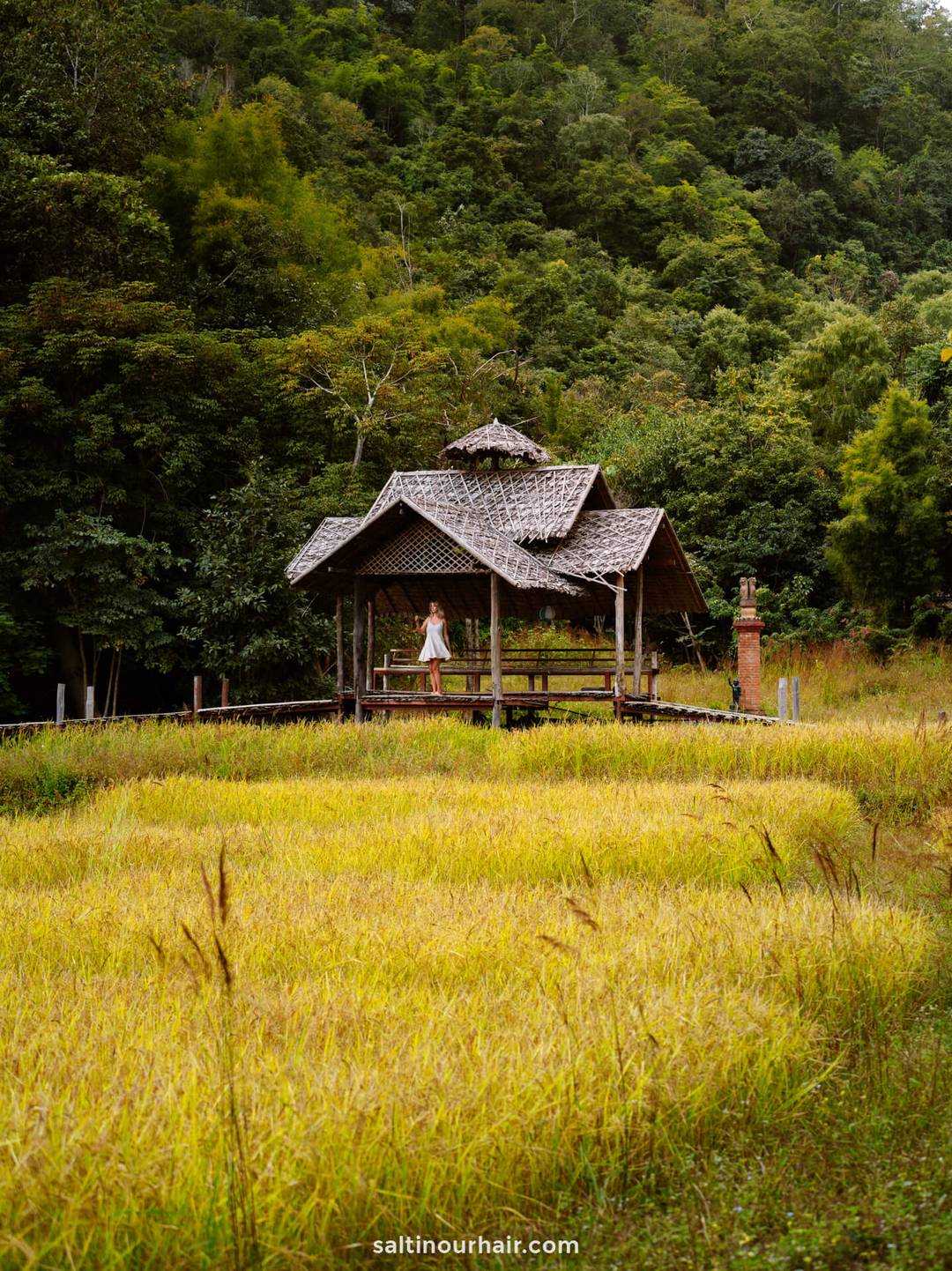 bamboo bridge pai northern thailand itinerary
