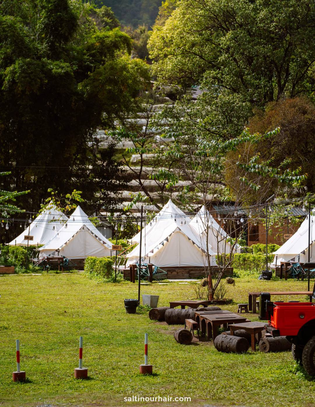 doi inthanon national park thailand camping