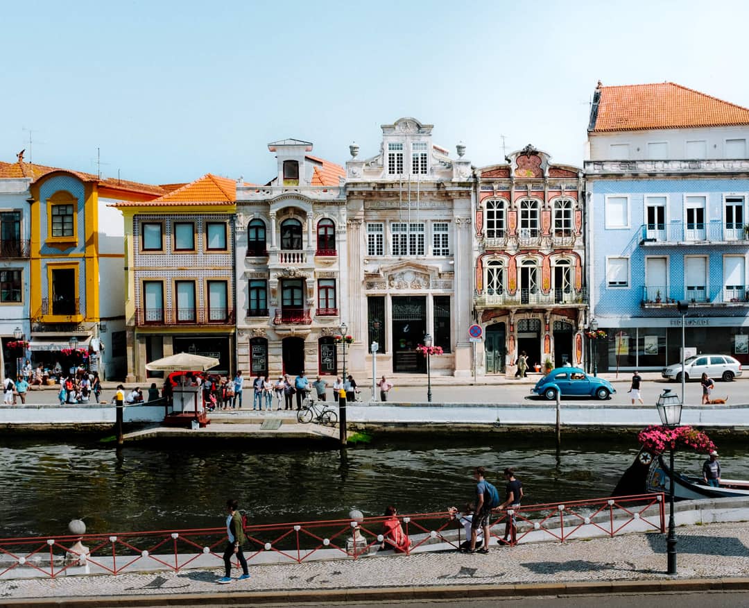 aveiro kanalen portugal