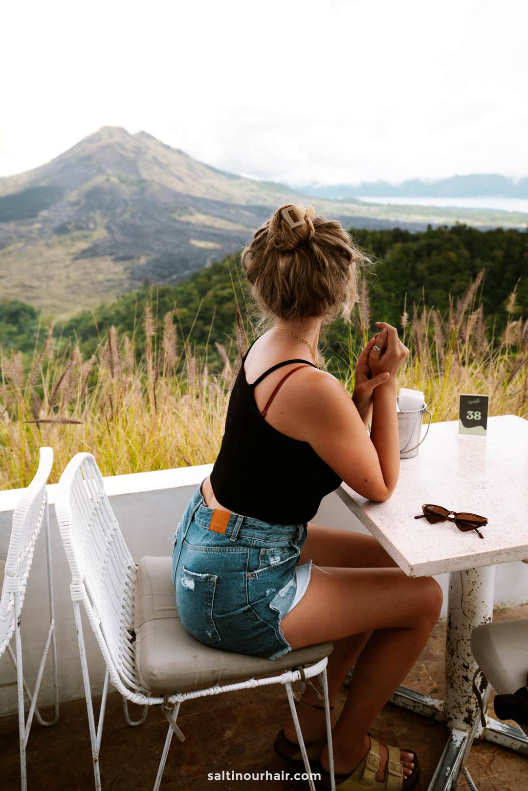 bali itinerary batur restaurant view