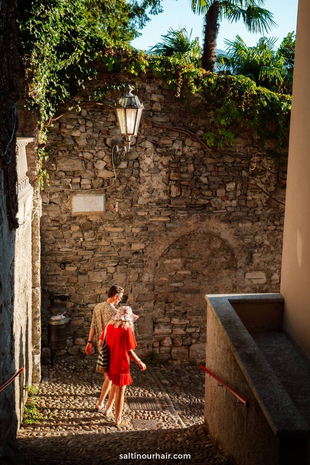 street nesso lake como italy