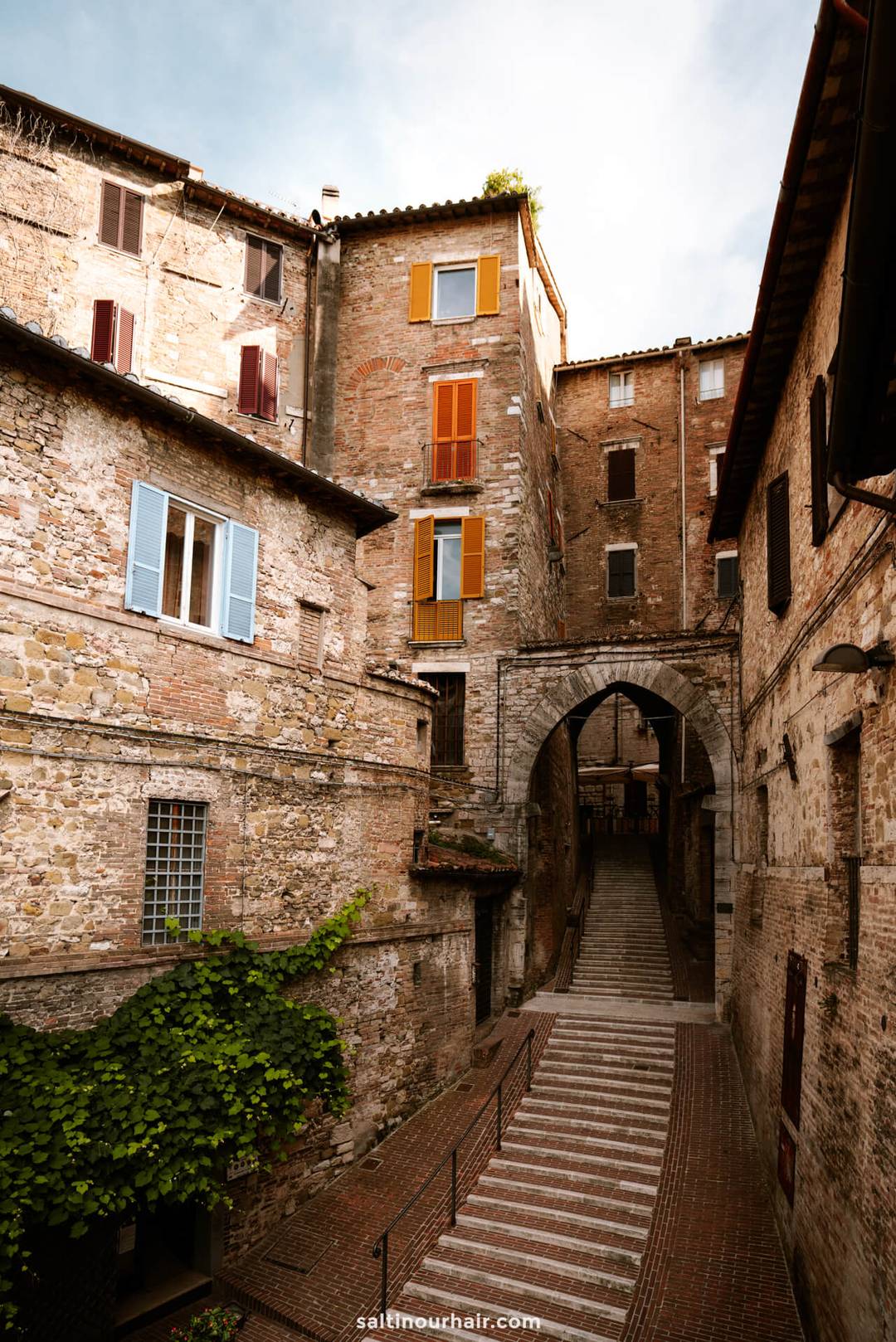 perugia streets italy