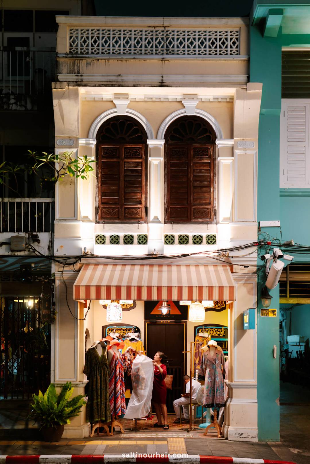 shopping old town phuket thailand