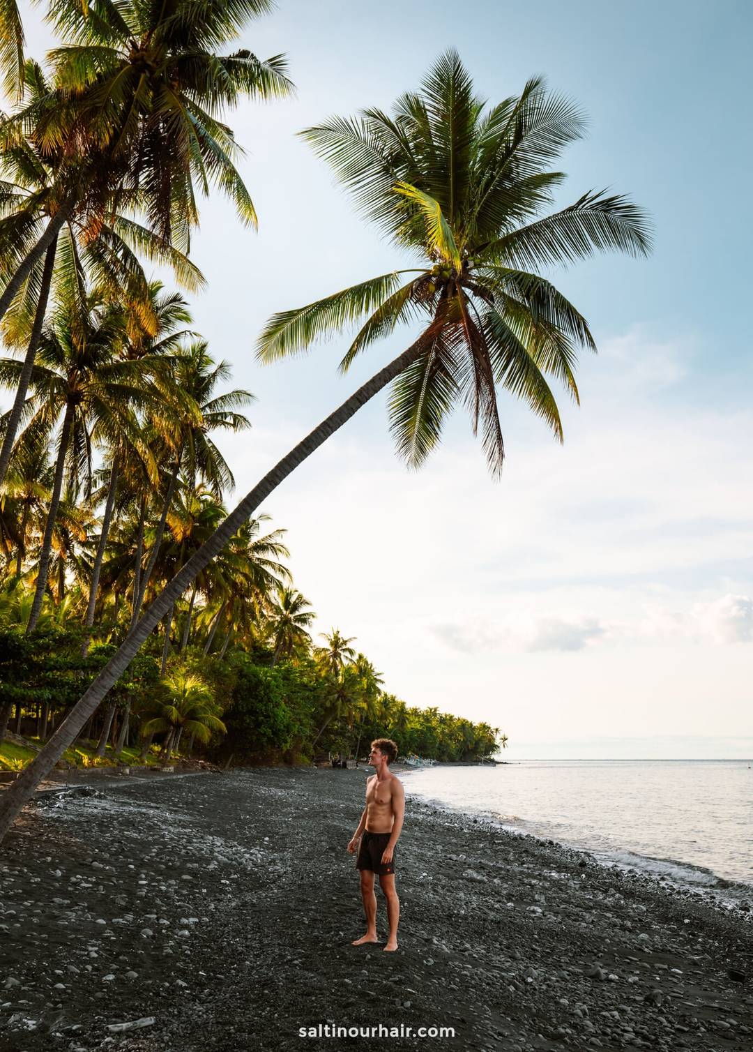 Gretek Black Sand Beach bali