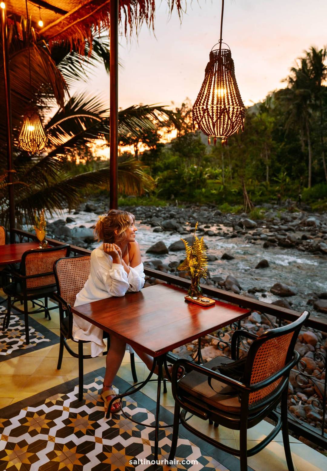 best bamboo houses in Bali restaurant