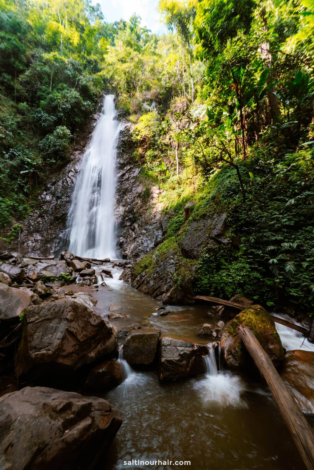 Khun Korn Waterfall chiang rai thailand