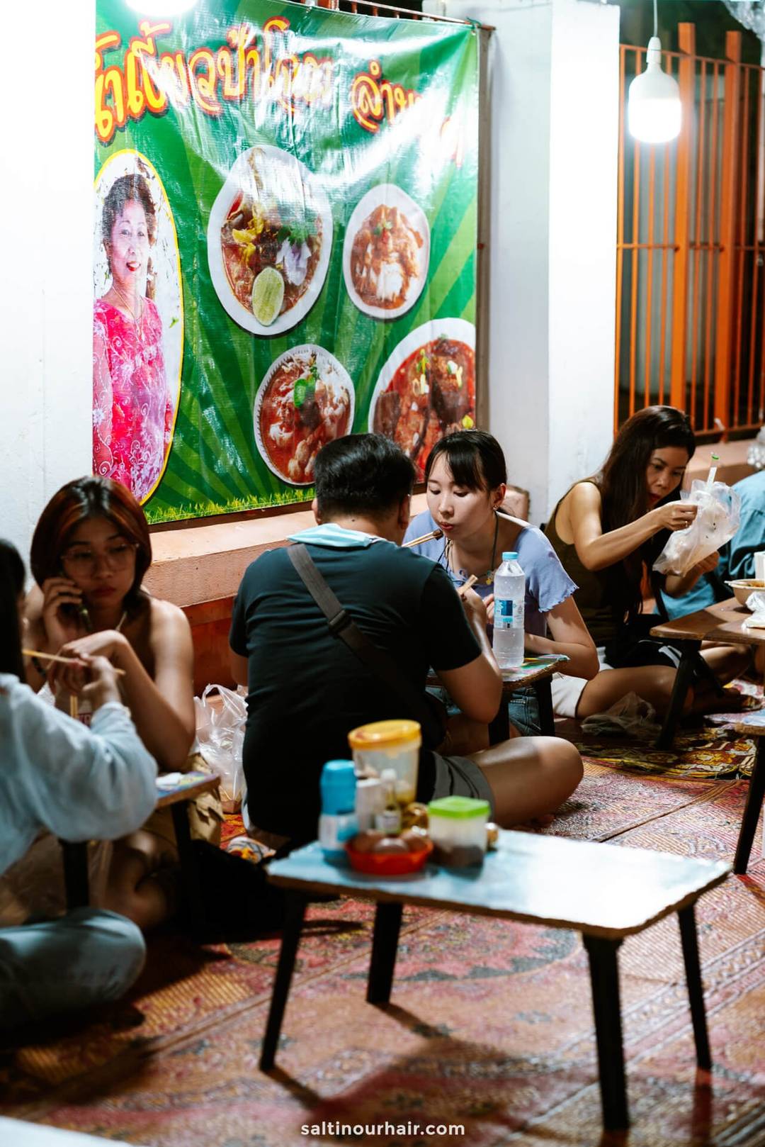 street food market thailand