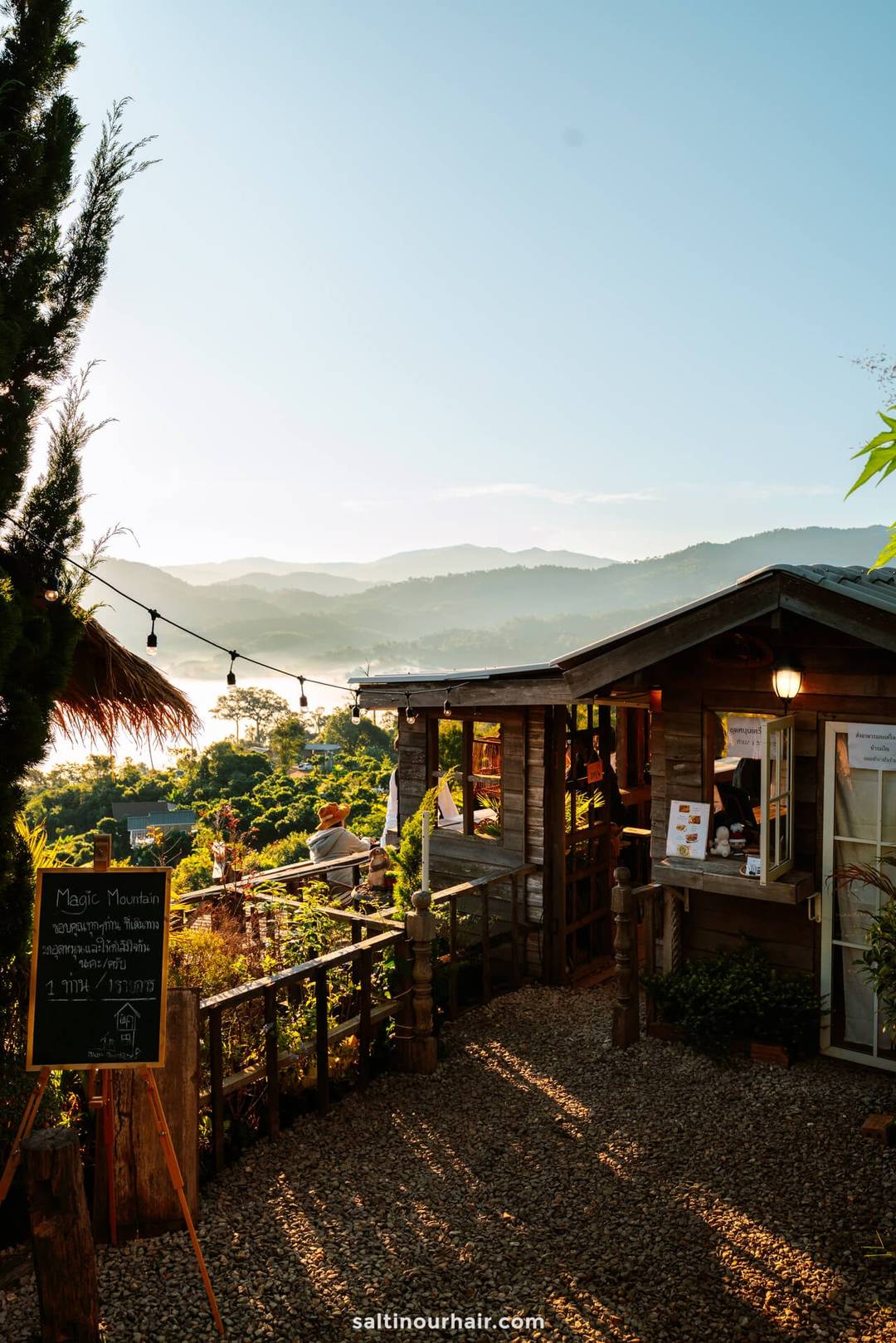 magic mountain cafe phayao thailand chiang rai