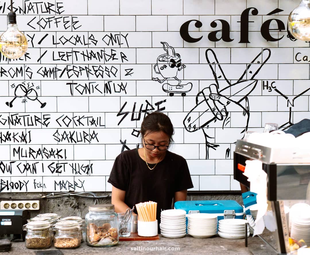 best places to stay bali canggu cafe