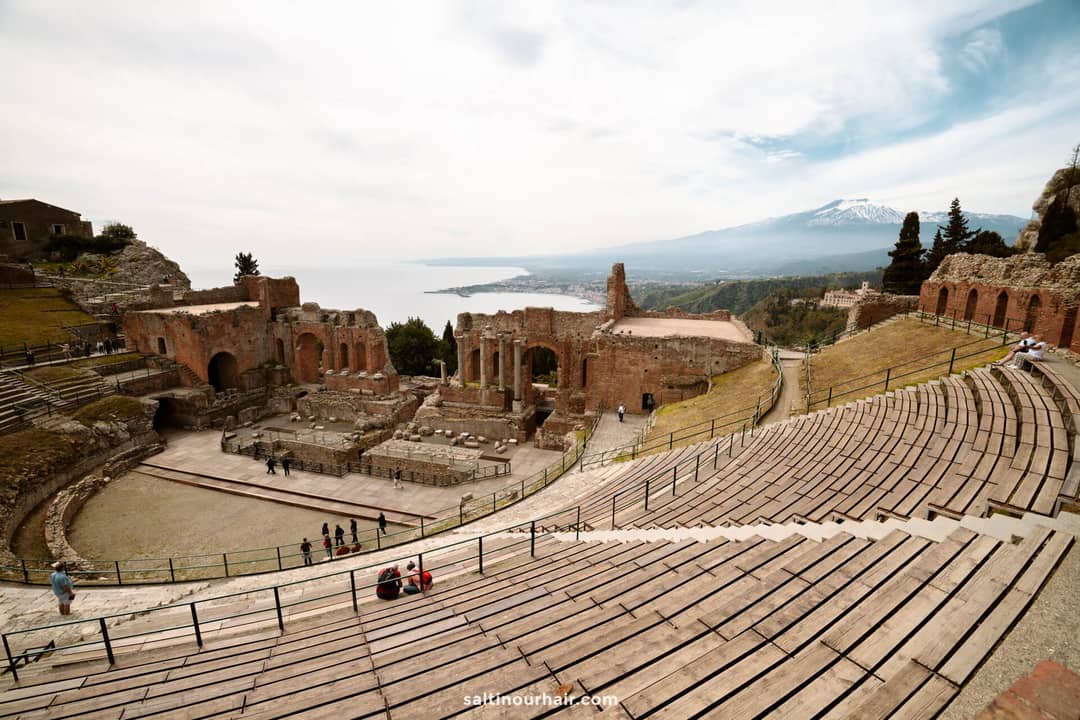 amfitheater taormina sicili&euml;