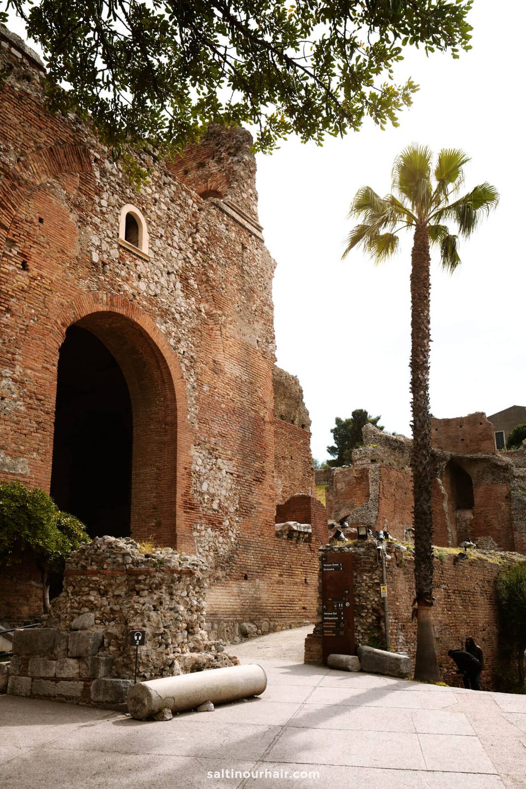 entree teatro Antico di Taormina