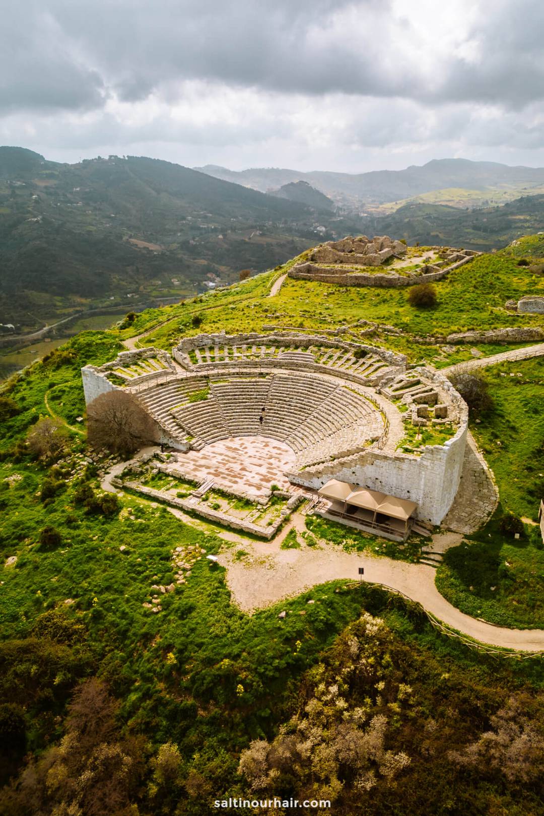 Tempel van Segesta Palermo Itali&euml;