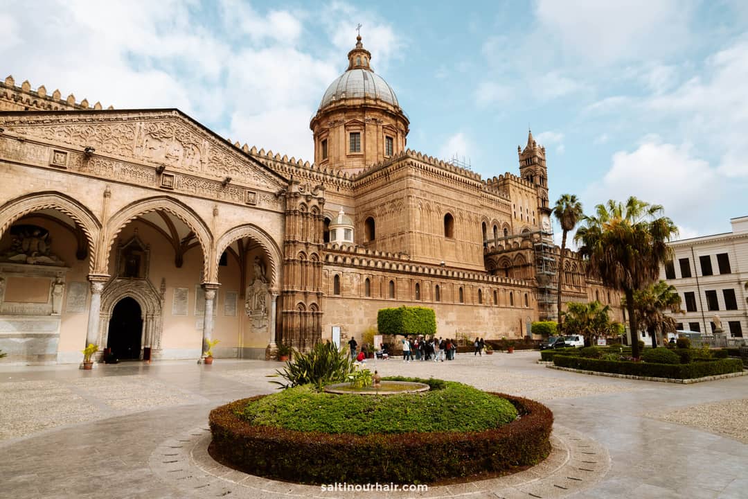 doen in Palermo kathedraal Sicili&euml; Itali&euml;