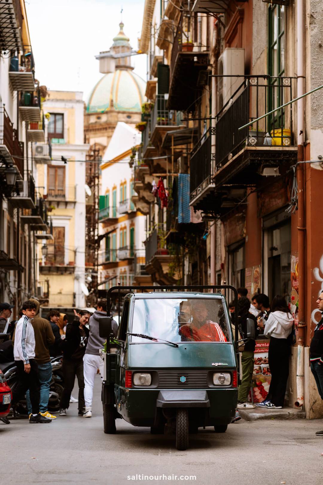 car rental sicily Palermo small tricycle