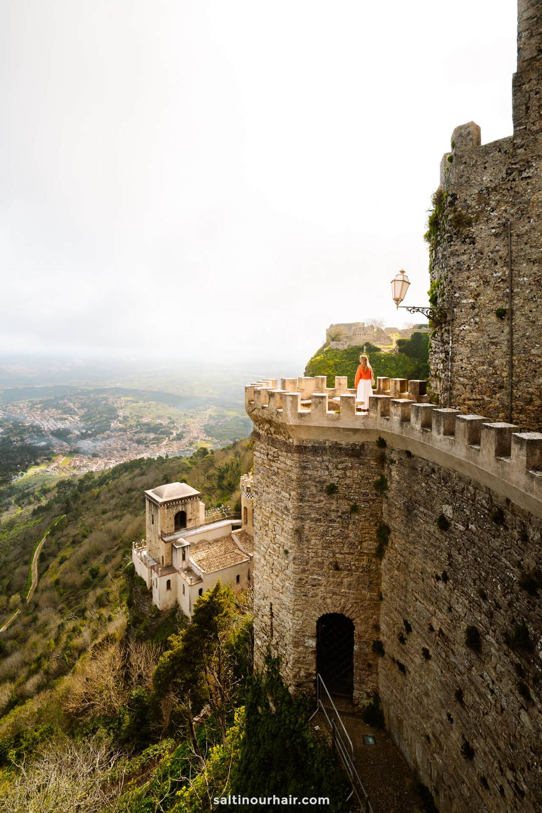 Best viewpoints in Erice Italy - Torretta Pepoli