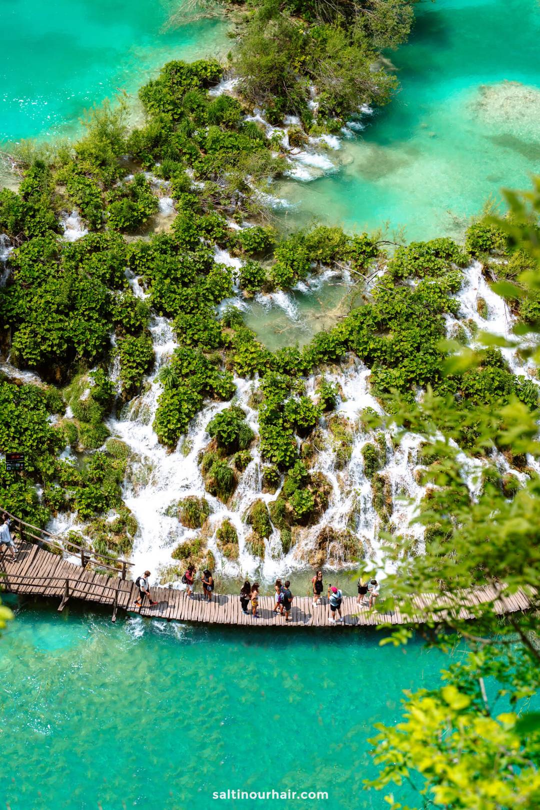 Croatia itinerary 1 week Plitvice lakes national park pathway