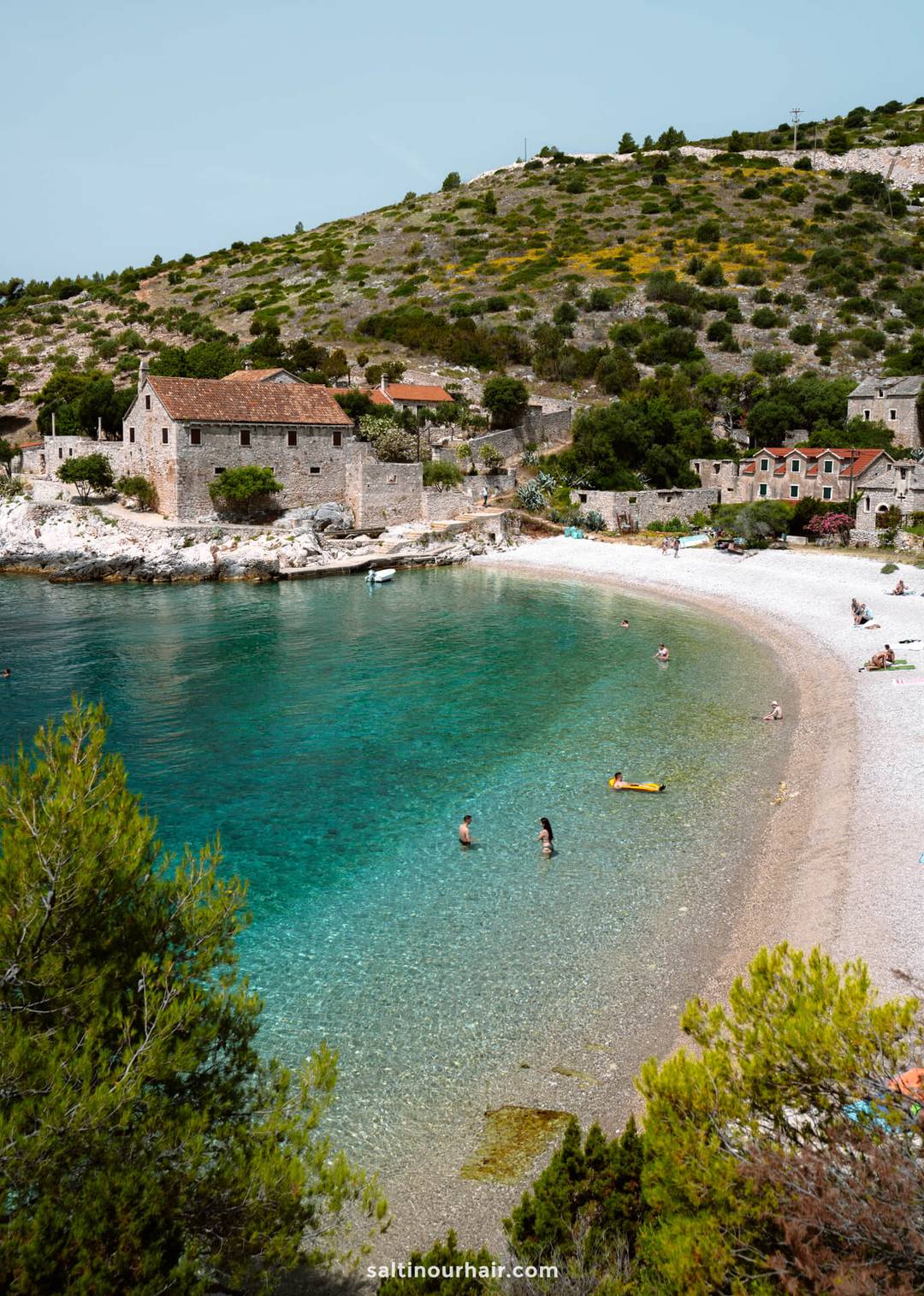 croatia 7 day travel guide Plaža Dubovica hvar