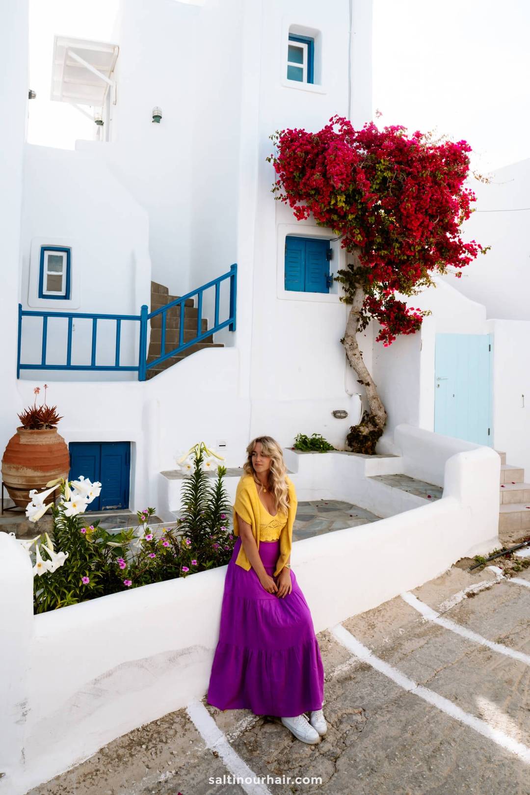 straten Naoussa paros griekenland