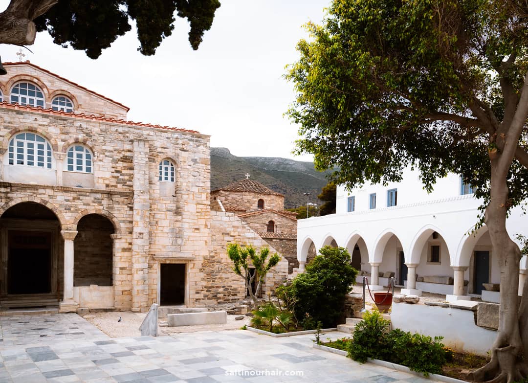 Byzantijnse kerk van Ekatontapiliani paros griekenland